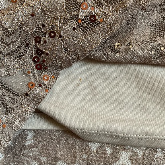 J Howard Lace Sequin Shift Dress - Picture 5 of 11